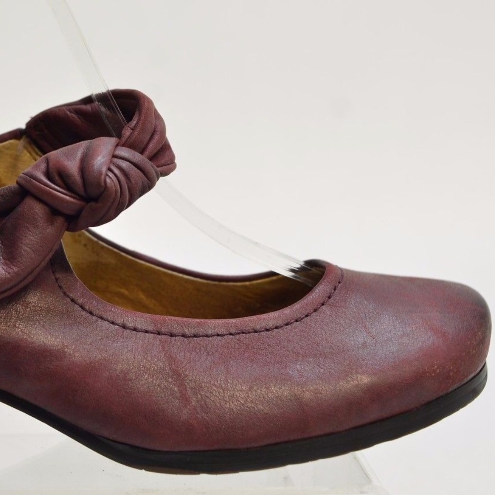 Biala TRACEY Women's Burgundy Leather MARY JANES